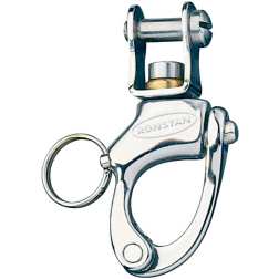 SNAP SHACKLE W/CLEVIS BAIL 2500#BRK